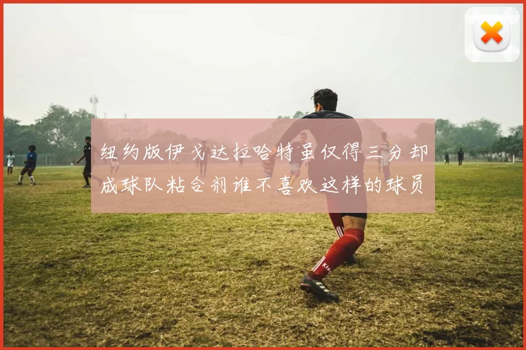 纽约版伊戈达拉哈特虽仅得三分却成球队粘合剂谁不喜欢这样的球员